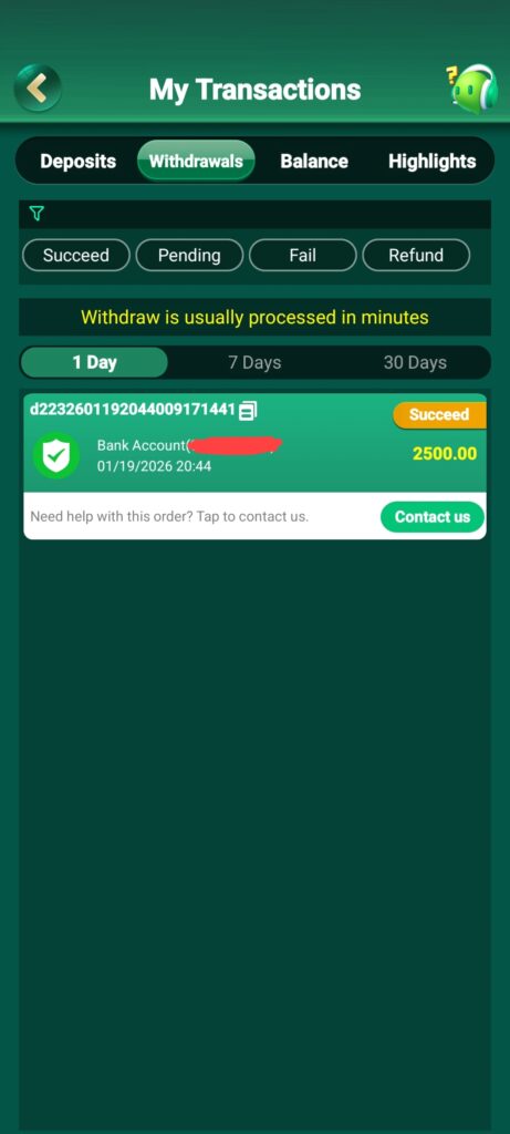 Yono Rummy Withdraw Proof - 